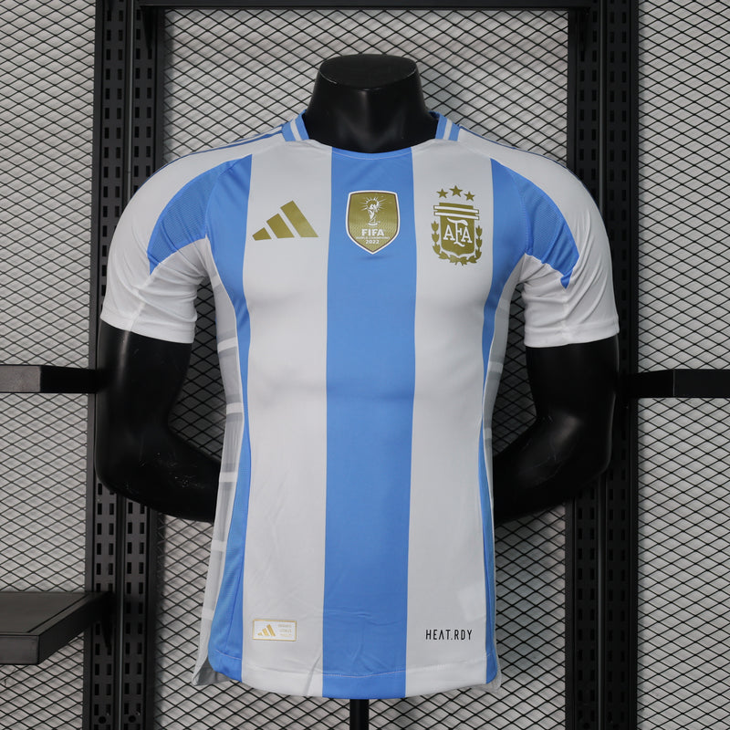 Camisa Versão Jogador Seleção Argentina Home 2024