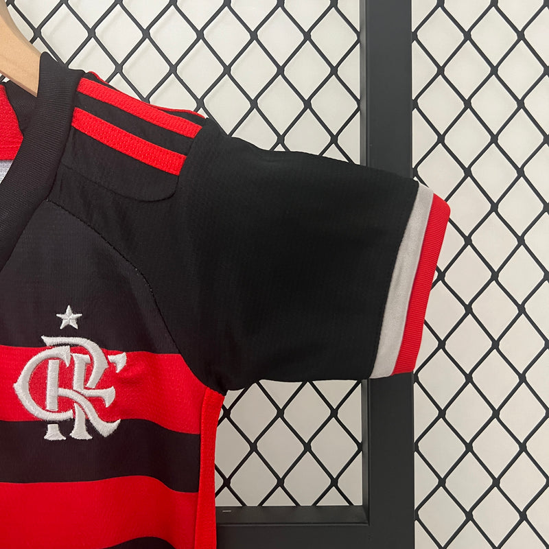 Kit Infantil Flamengo Home 24/25