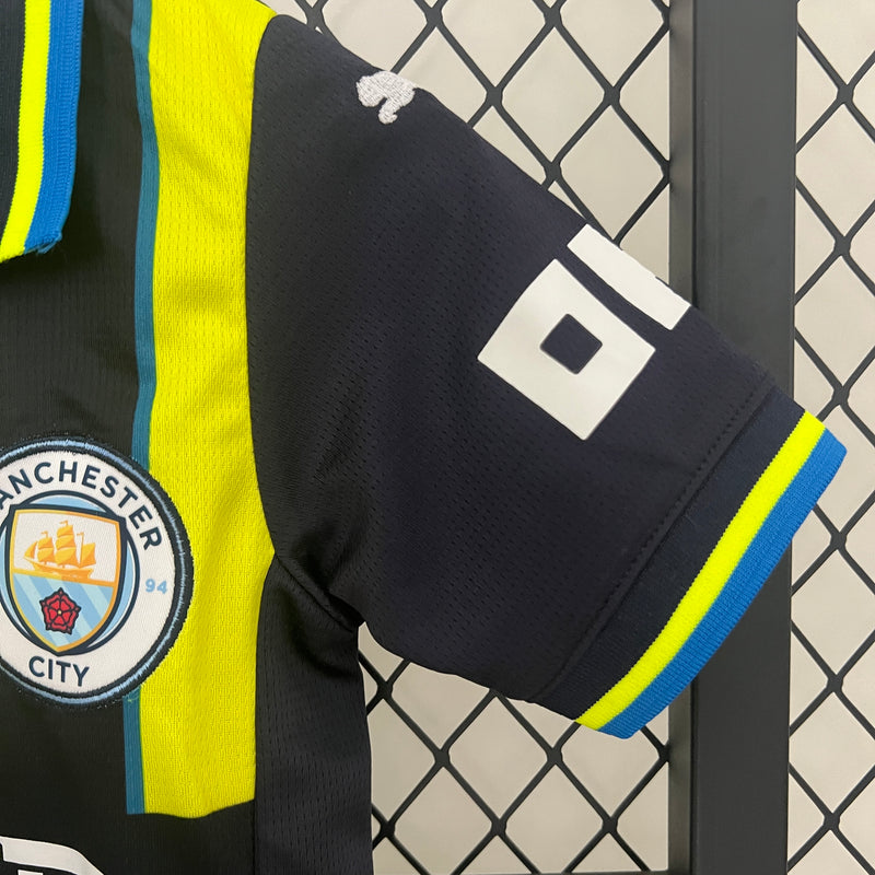 Kit Infantil Manchester City Home 24/25