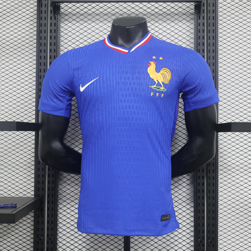 Camisa Versão Jogador Seleção França Home 24/25