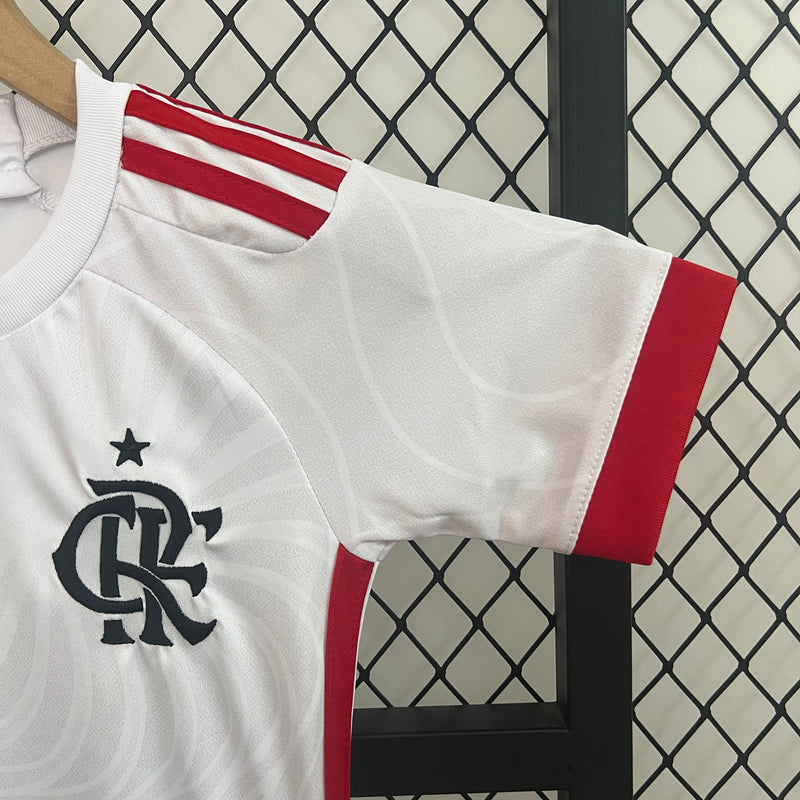 Kit Infantil Flamengo Visitante 24/25