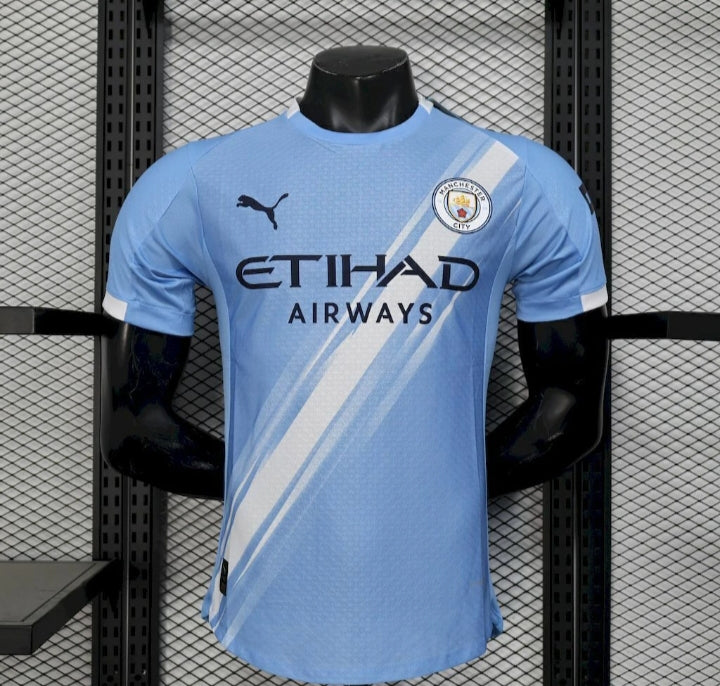 Camisa Manchester City Home 25/26- Versão Jogador